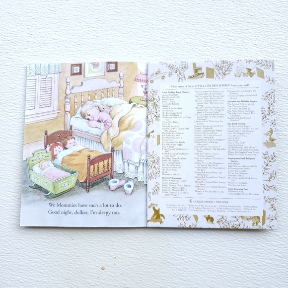 A Little Golden Book Classic "Little Mommy" 2008 Written Sharon Kane - Picture 4 of 5